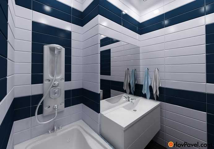 Дизайн ванной комнаты в квартире - выбор в пользу практичности